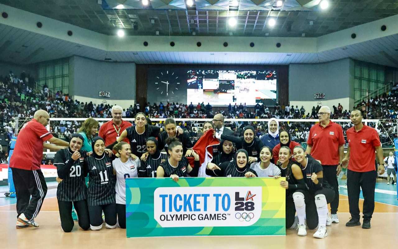 Egypt crowned African volleyball champions after sweeping Kenya, secure Los Angeles 2028 ticket